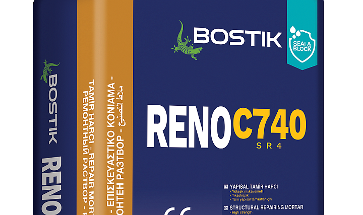 BOSTIK Yapısal Tamir ve Güçlendirme Harcı RENO C740 SR4 class=