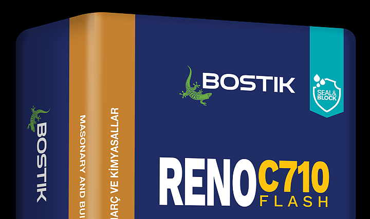 BOSTIK'ten İç Mekanlar için Yeni Dolgu ve Tamir Harcı: RENO C710 FLASH